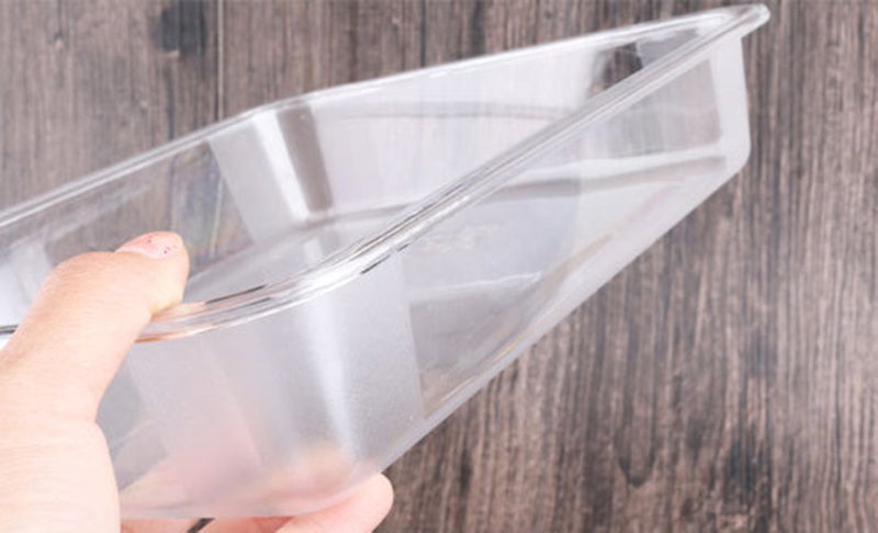 OMEM Reptile Drinking Tray - Large Water Dish Plastics Plate for Turtles, Small Reptiles, Ball Pythons, Lizards, and Snake Cages Bowl (L=32x25x5.5cm, White) - Image 2